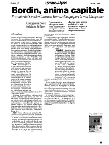 2006 - Rassegna Stampa Antonio Mastrapasqua